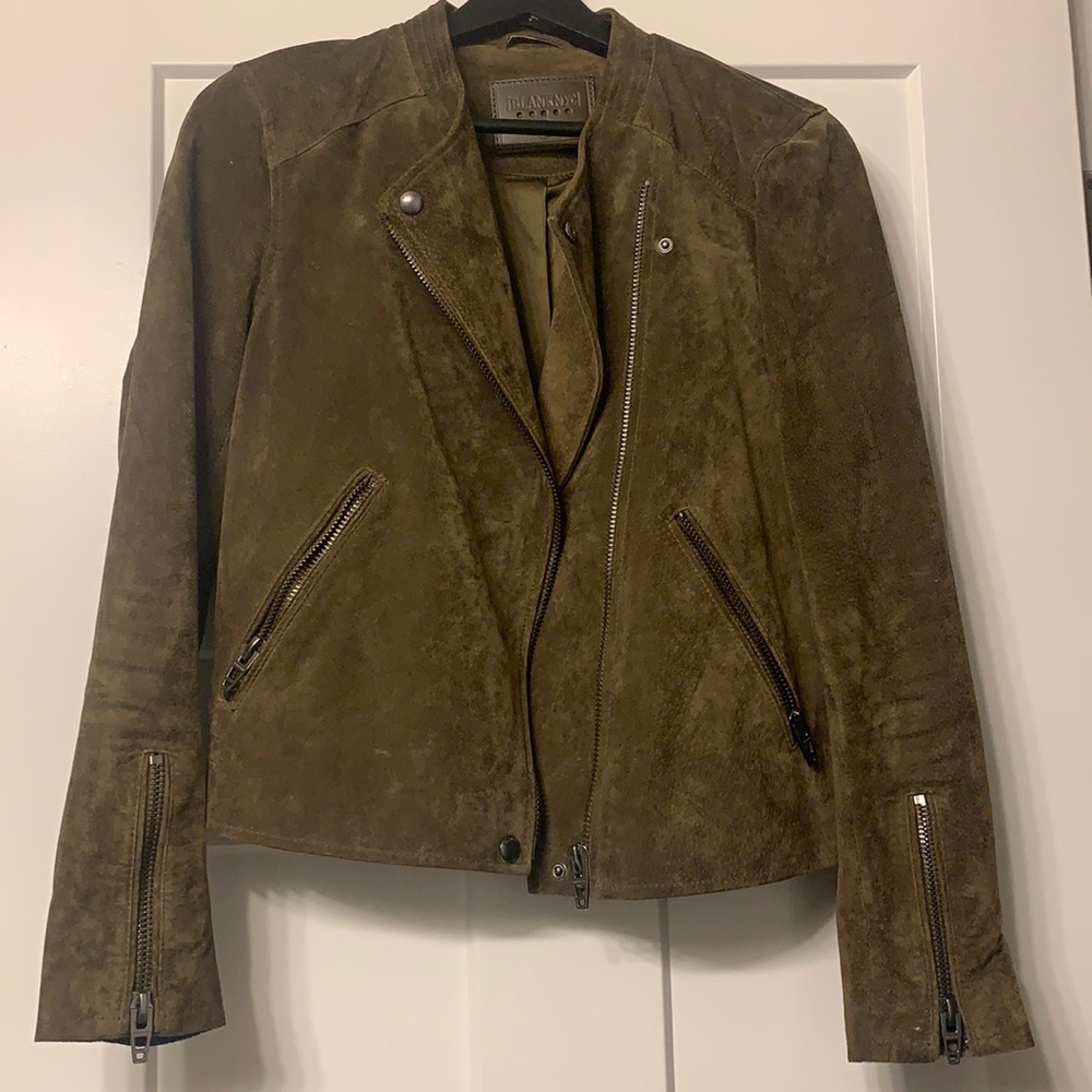 BlankNYC suede moto jacket